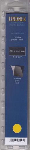 Lindner Hawid Streifen 210x27,5 schwarz, 1027 Neu