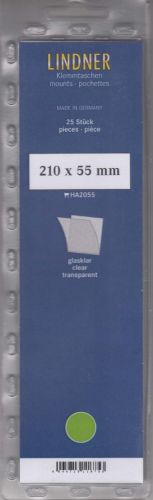 Lindner Hawid Streifen 210x55 glasklar, 2055 Neu