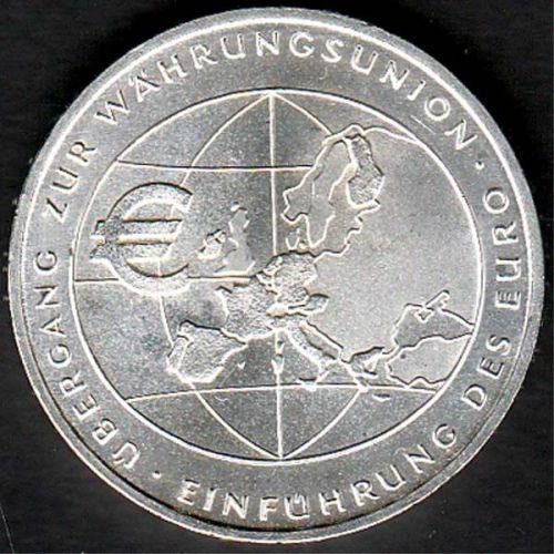 Deutschland 10 € Währungsunion 2002