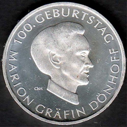 Deutschland 10 € Gräfin Dönhoff 2009