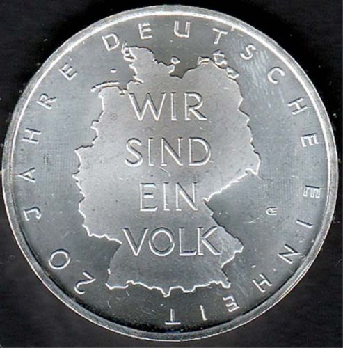 Deutschland 10 € Deutsche Einheit 2010