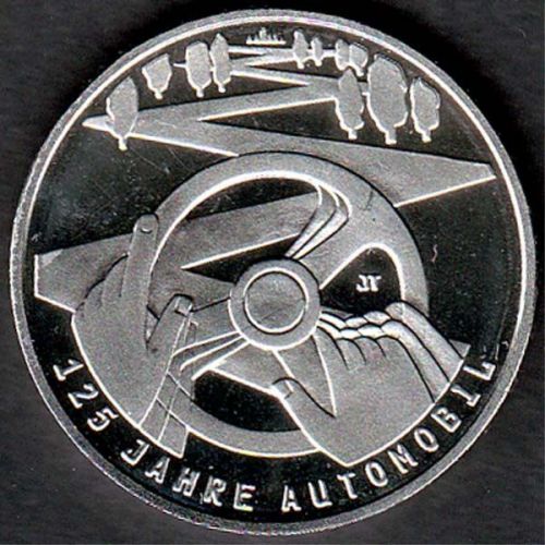 Deutschland 10 € 125 Jahre Automobil 2011