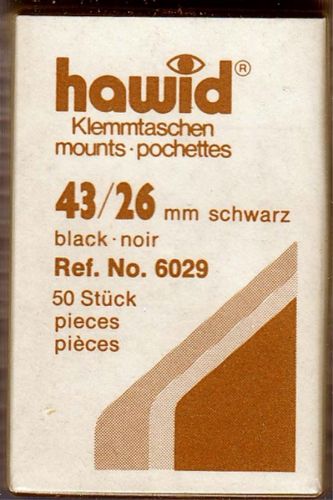 Hawid Taschen 43x26 schwarz 6029 Neu