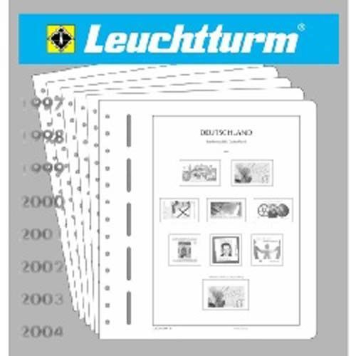 Leuchtturm Nachtrag Deutschland 2001 N ohne Taschen Neu