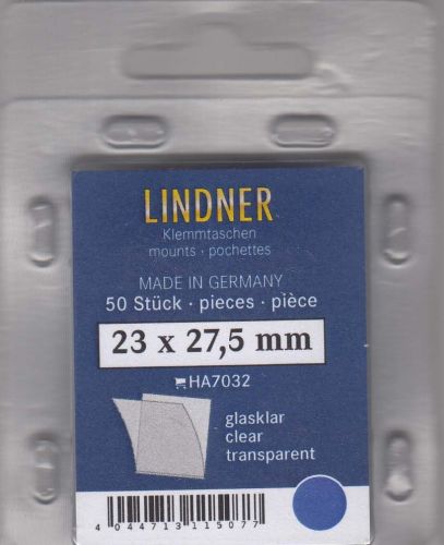 Lindner Hawid Taschen 23x27,5 glasklar, 7032 Neu