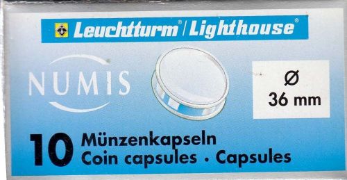 Münzkapsel 100 CAPS 36 mm Neu