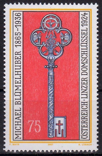 Österreich MiNr. 2689 ** Stahlschnitt, Schlüssel