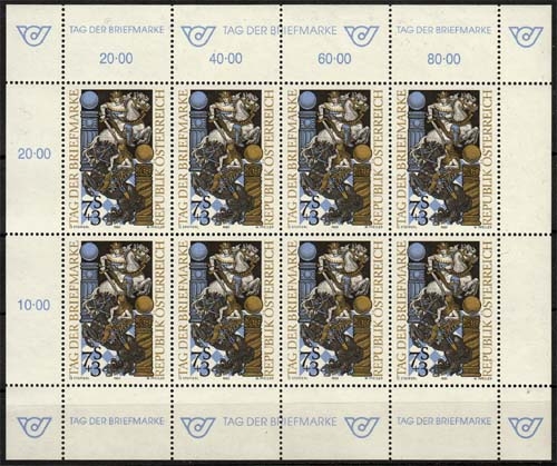 Österreich MiNr. Klbg. 2097 ** Tag der Briefmarke