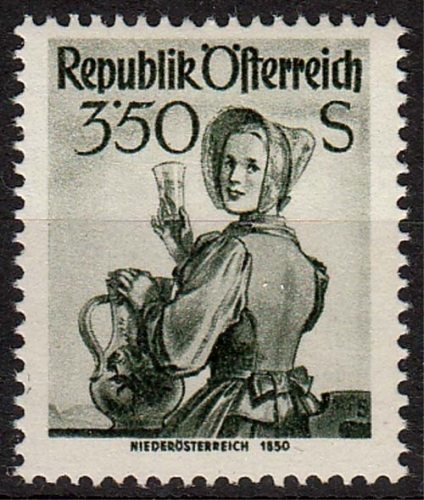 Österreich MiNr. 923 ** Freimarken: Trachten