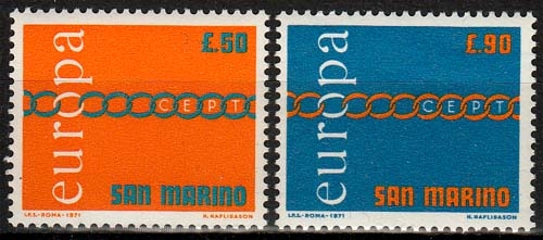San Marino MiNr. 975/76 ** Europa