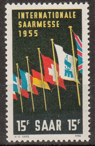 Saarland MiNr. 359 ** Internationale Saarmesse, Saarbrücken