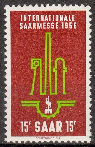 Saarland MiNr. 368 ** Internationale Saarmesse, Saarbrücken