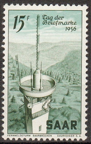 Saarland MiNr. 369 ** Tag der Briefmarke