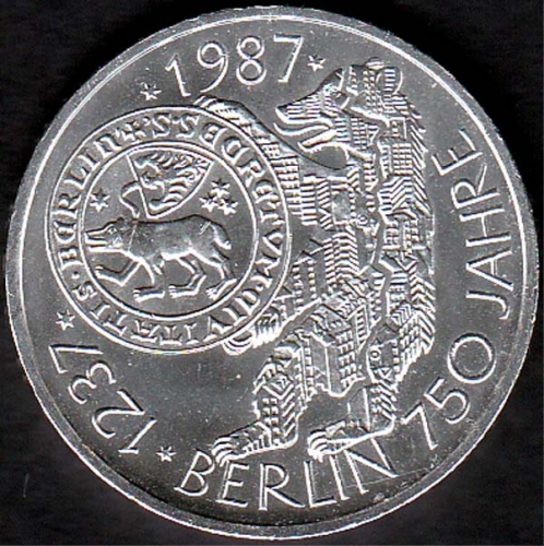 10 DM 750 Jahre Berlin, 1987