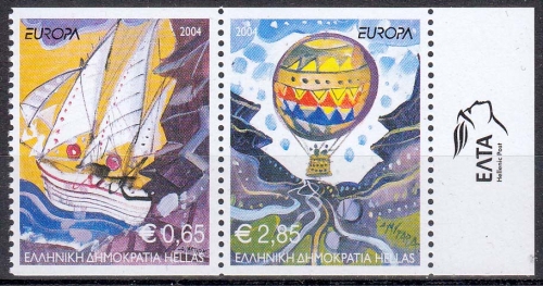 Griechenland MiNr. 2224/25 C ** Europa: Ferien