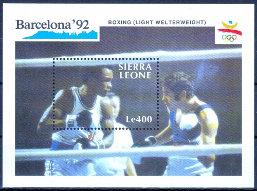 Sierra Leone MiNr. Bl. 137 ** Olympische Sommerspiele 1992
