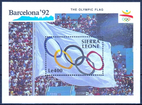 Sierra Leone MiNr. Bl. 138 ** Olympische Sommerspiele 1992
