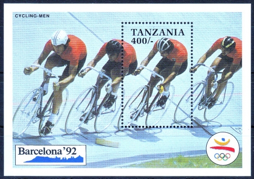 Tansania MiNr. Bl. 138 ** Olympische Sommerspiele 1992