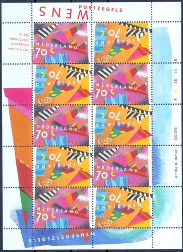 Niederlande MiNr. Klbg. 1462/63 ** Grußmarken