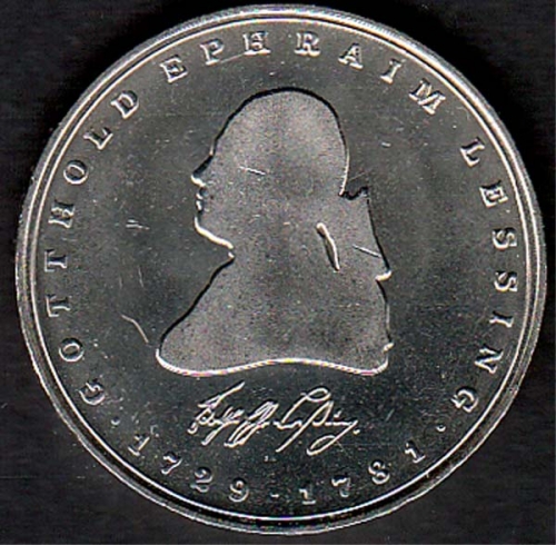 5 DM Gotthold Ephraim Lessing, 1981