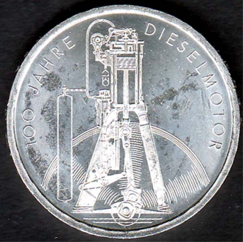 10 DM 100 Jahre Dieselmotor, 1997