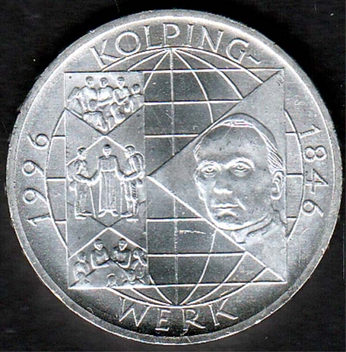 10 DM Adolf Kolping, 1996