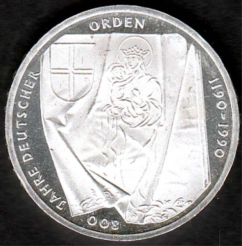 10 DM 800 Jahre Deutscher Orden, 1990