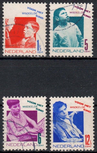 Niederlande MiNr. 245/48 O "Voor het Kind"