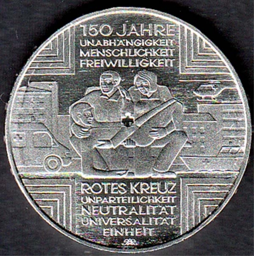 Deutschland 10 € 150 Jahre Rotes Kreuz 2013