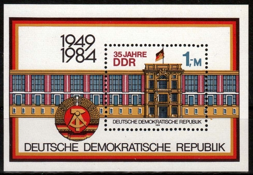 DDR MiNr. Block 77 **