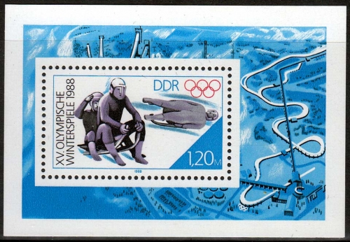 DDR MiNr. Block 90 **