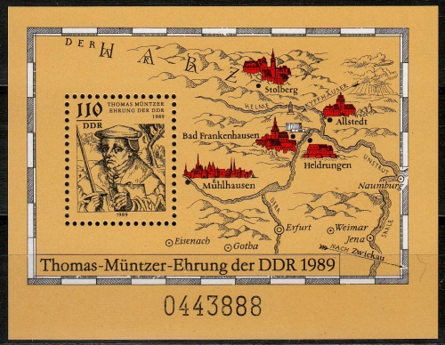 DDR MiNr. Block 97 **