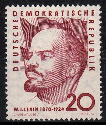 DDR MiNr. 762 ** 90. Geburtstag von Wladimir Iljitsch Lenin