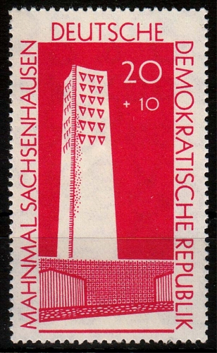 DDR MiNr. 783 ** Nationale Mahn- und Gedenkstätten Sachsenhausen