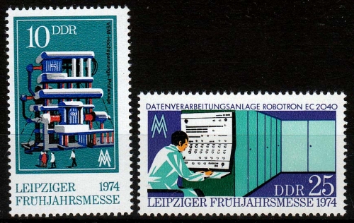 DDR MiNr. 1931/32 ** Leipziger Frühjahrsmesse