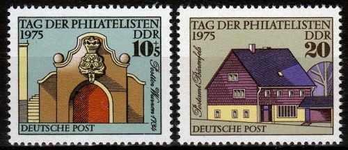 DDR MiNr. 2094/95 ** Tag der Philatelisten