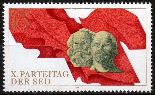 DDR MiNr. 2582 ** Parteitag der Sozialistischen Einheitspartei Deutschlands