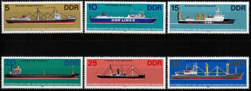 DDR MiNr. 2709/14 ** Hochseeschiffe