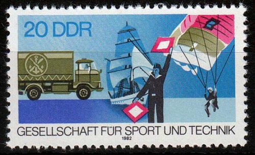DDR MiNr. 2715 ** 30 Jahre Gesellschaft für Sport und Technik