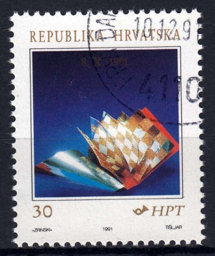 Kroatien 183 O Proklamation der Unabhängigkeit