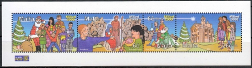 Malta MiNr. Bl. 20 ** Weihnachten
