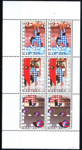 Niederlande MiNr. Bl. 17 ** "Voor het Kind" Sicherheit des Kindes