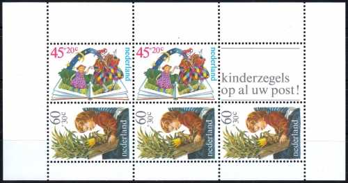 Niederlande MiNr. Bl. 21 ** "Voor het Kind"