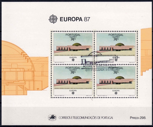 Azoren Block 8 O, Europa / Cept