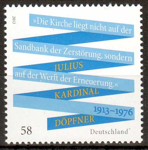 Bund MiNr. 3026 ** Julius Kardinal Döpfner