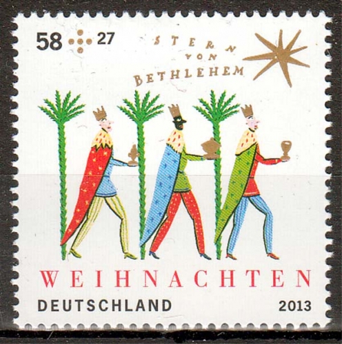 Bund MiNr. 3035 ** Weihnachten: Stern von Bethlehem