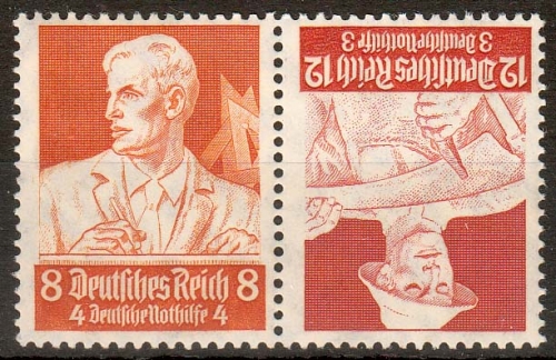 Deutsches Reich MiNr. Zd K 24 ** Nothilfe Stände