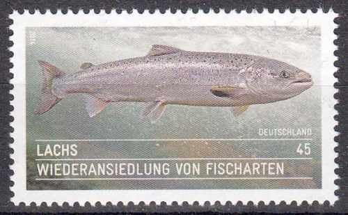 Bund MiNr. 3051 ** Wiederansiedlung von Fischarten