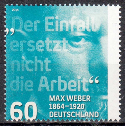 Bund MiNr. 3071 ** Max Weber