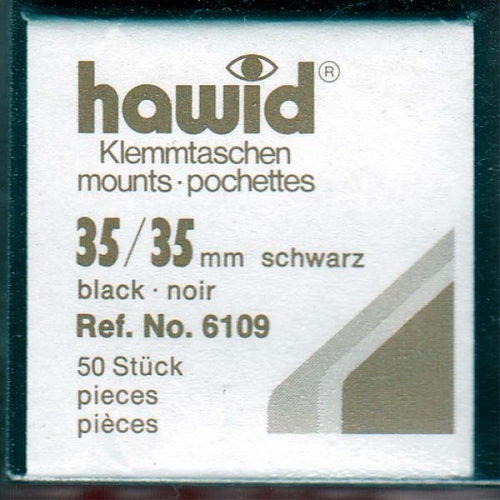 Hawid Taschen 35x35 schwarz, 6109 Neu